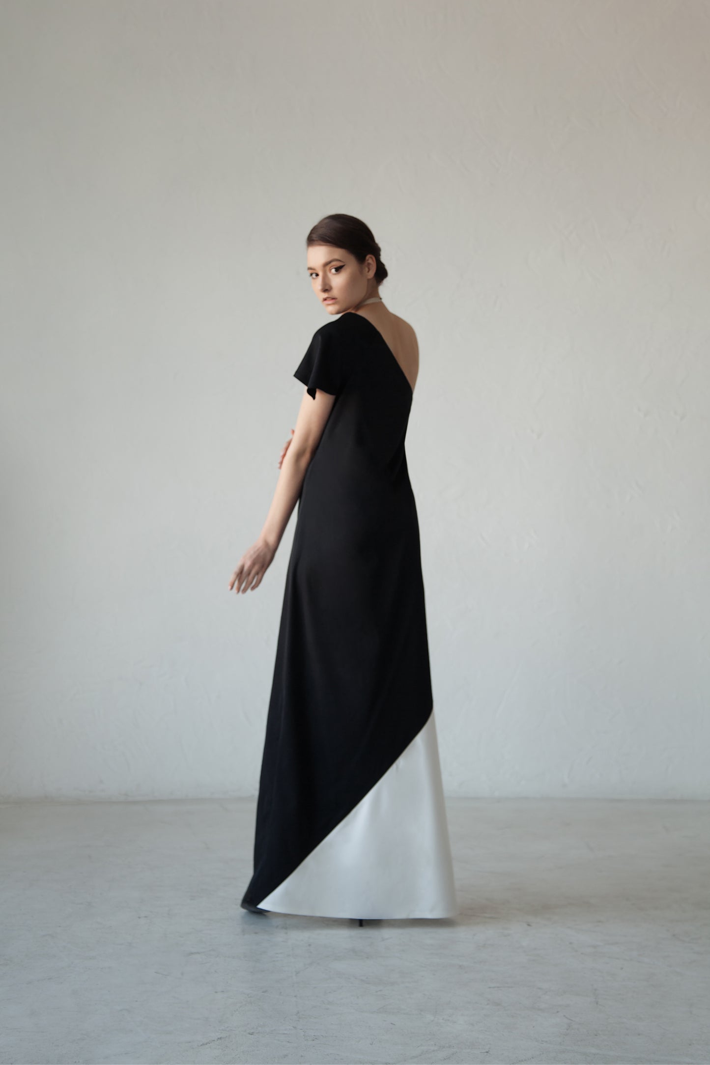 Music notes sack-dress