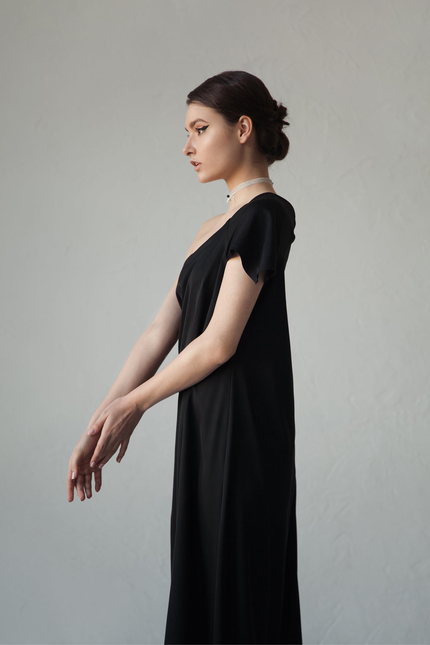 Music notes sack-dress