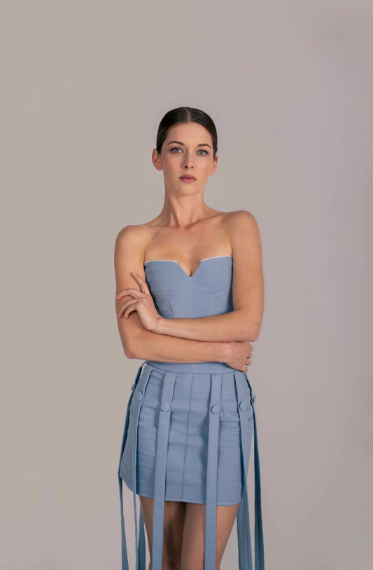 Denim Mini Dress